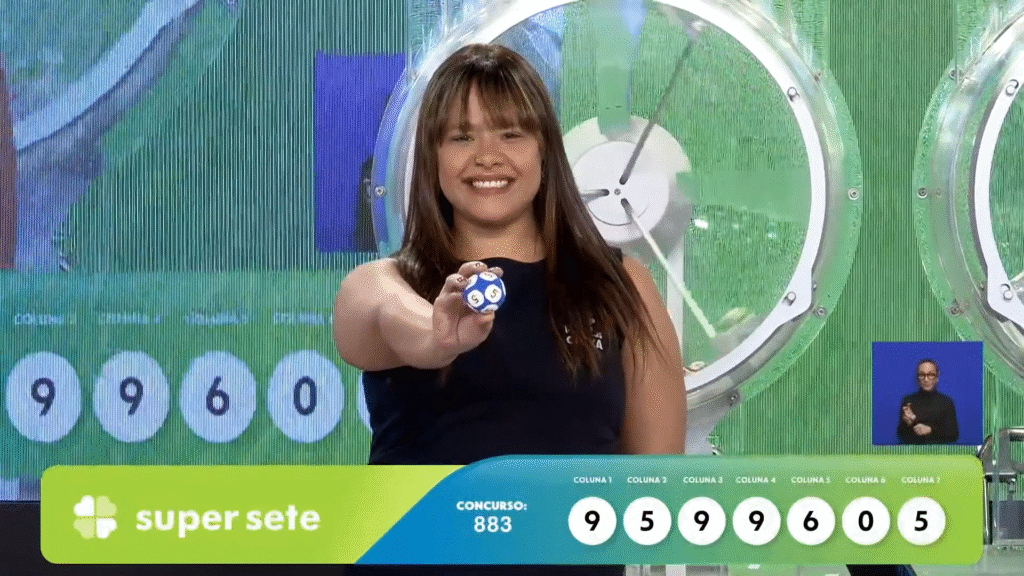 Confira o resultado do Super Sete 883 sorteado nesta sexta-feira. Veja os números por coluna e saiba como resgatar o prêmio.