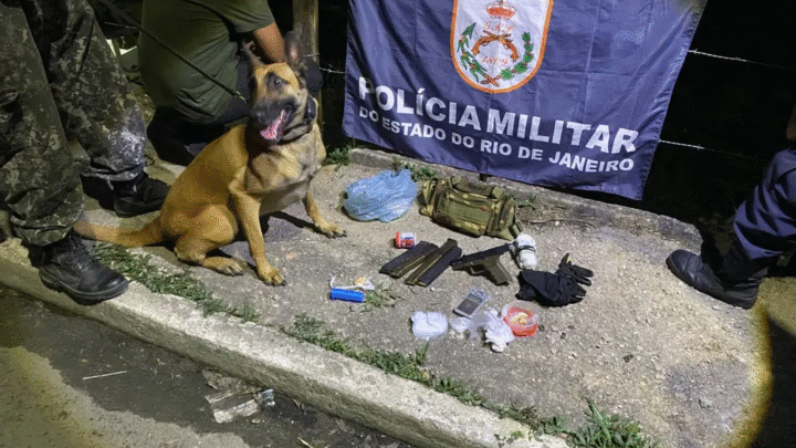 Homem é preso por tráfico após fugir para área de mata em Itatiaia