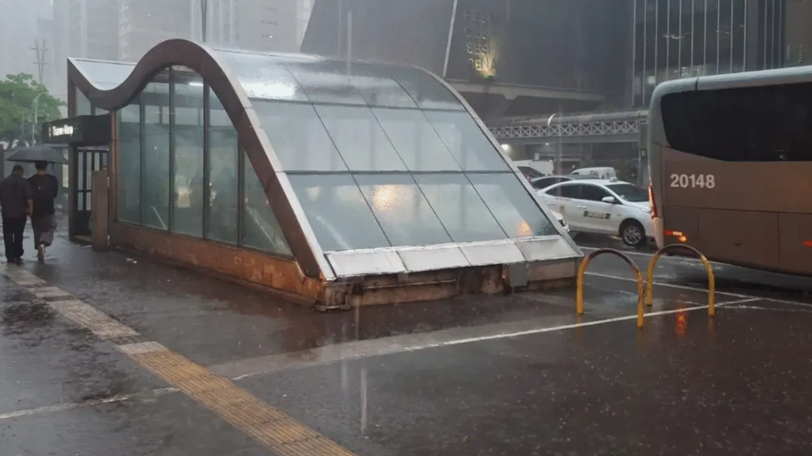 Inmet alerta para risco de tempestades e vendaval no estado de São Paulo