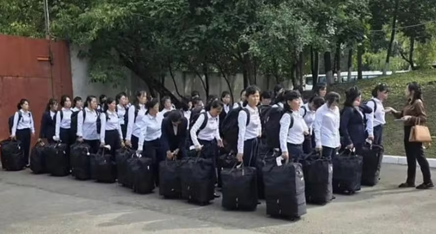 Coreia do Norte envia mulheres em regime de escravidão para apoiar a Rússia na guerra