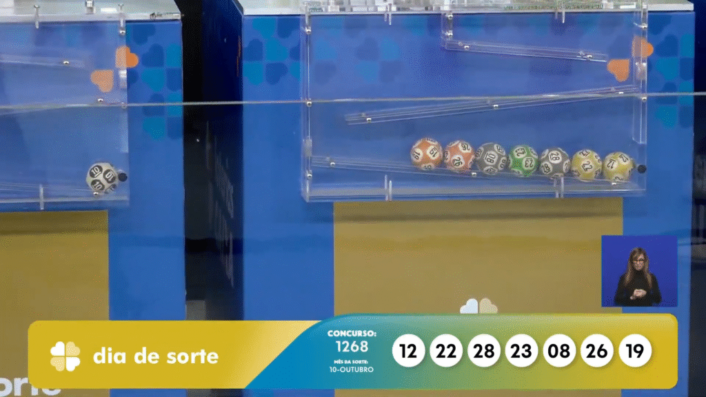 Confira o resultado do Dia de Sorte 1268 sorteado nesta segunda-feira (10). Veja os números, o Mês de Sorte e saiba como resgatar o prêmio.