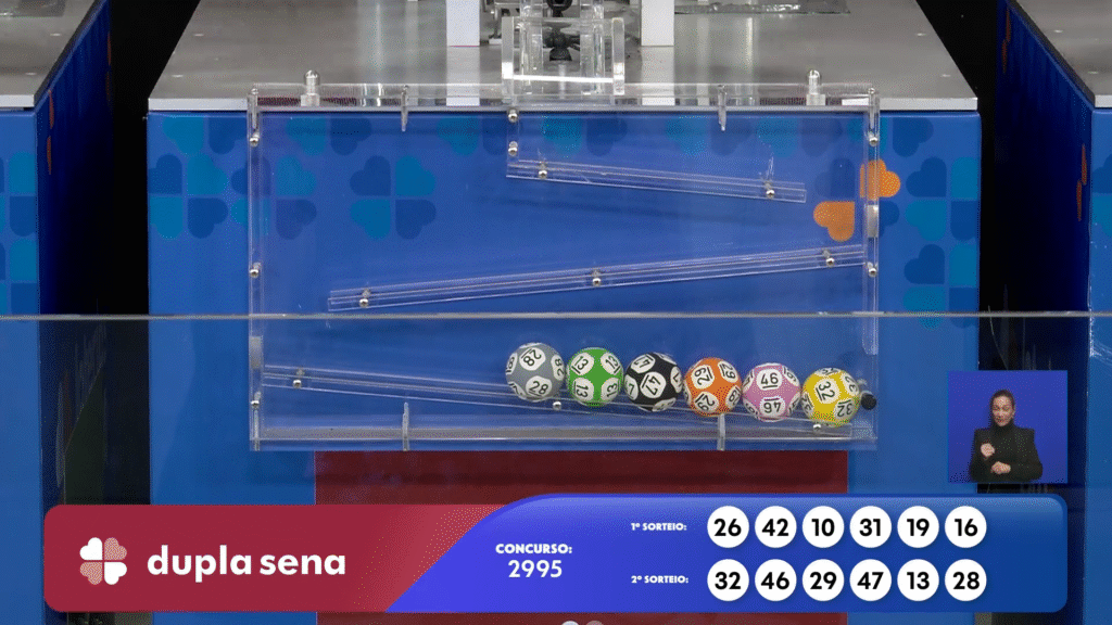 Resultado da Dupla Sena 2995 divulgado nesta quarta-feira (12). Veja os números e saiba como resgatar R$ 1,1 milhão!