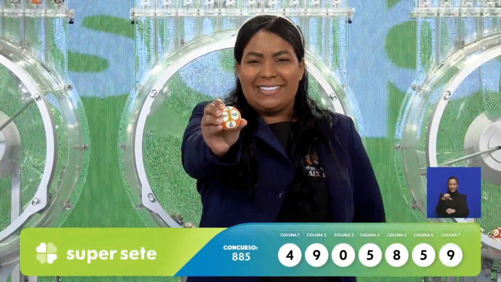Confira os números do Super Sete 885 desta quarta-feira (12). Veja colunas e saiba como resgatar R$ 5,2 milhões!