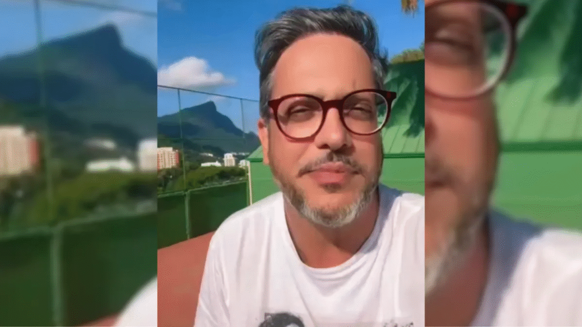 Lúcio Mauro Filho revela diagnóstico de câncer no intestino em exame pós-Covid