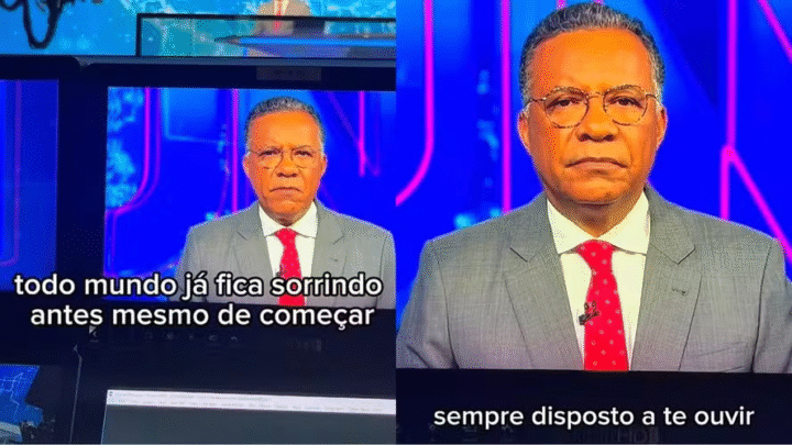 Heraldo Pereira viraliza após homenagem emocionante de cinegrafista da TV Globo