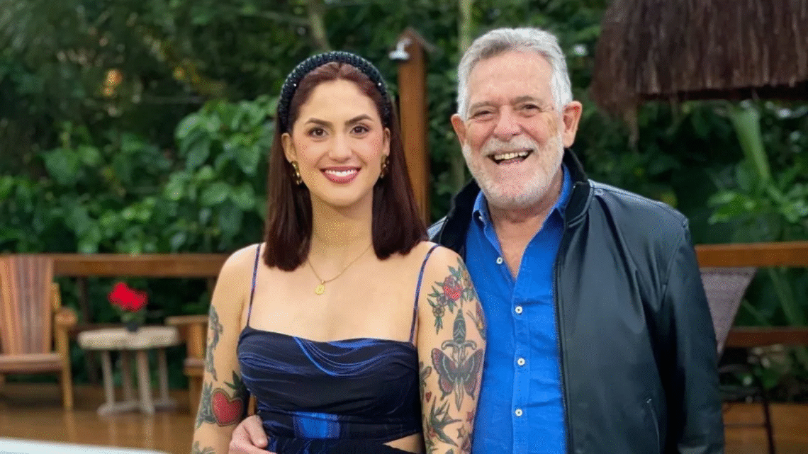 José de Abreu rebate críticas por casamento com maquiadora 52 anos mais nova