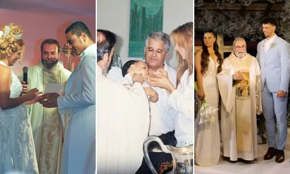 Xanddy celebra casamento do filho Victor Alexandre em cerimônia na Ilha Bimbarras