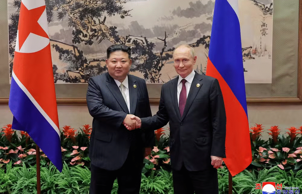 Rússia e Coreia do Norte reforçam aliança estratégica e defendem criação de nova ordem mundial Rússia e Coreia do Norte reforçam aliança estratégica e defendem criação de nova ordem mundial