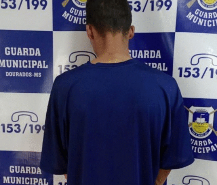 Guarda Municipal de Dourados recaptura homem evadido do sistema prisional após denúncia em mercado