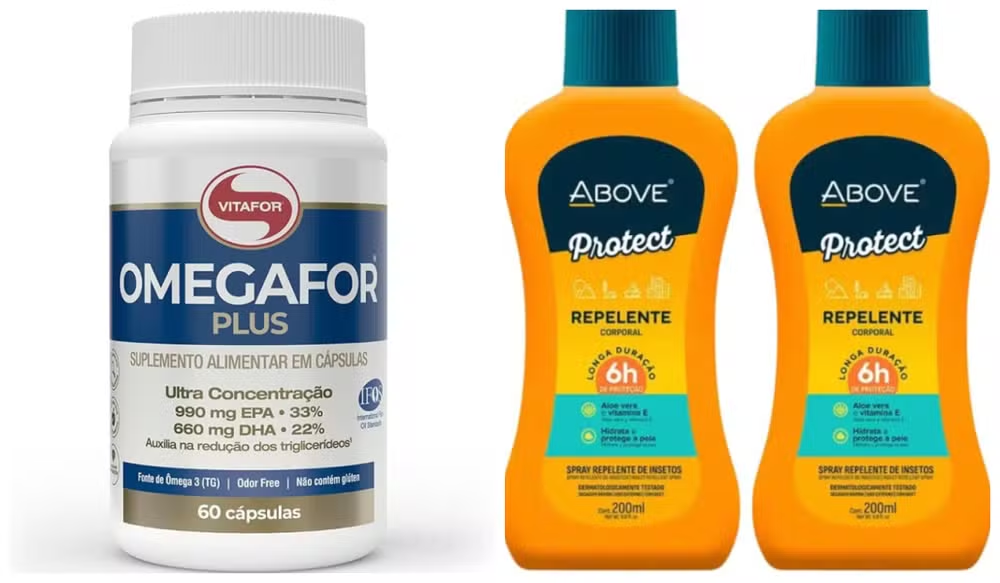 Anvisa proíbe lote falsificado de suplemento de ômega-3 e barra lotes de repelentes