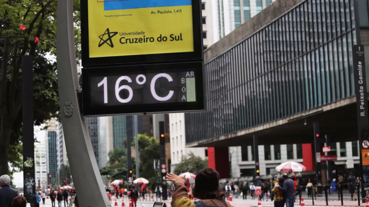 Temperatura despenca no Sudeste neste fim de semana com chegada de ar polar