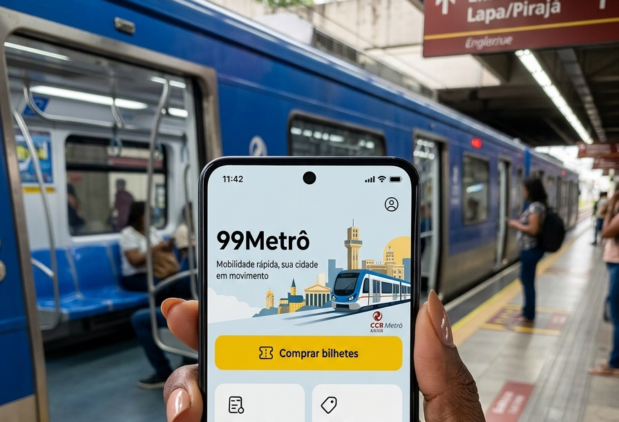 99Metrô lança projeto-piloto em Salvador com passagem a R$ 0,99 99Metrô lança projeto-piloto em Salvador com passagem a R$ 0,99