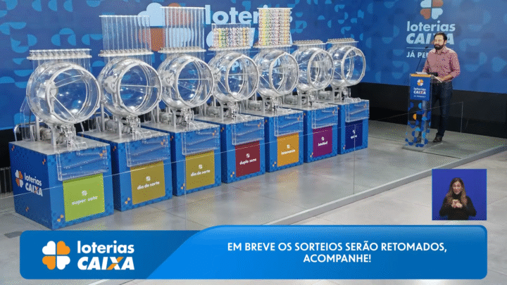 Loterias Caixa têm sorteio interrompido ao vivo e dois concursos ficam sem resultado