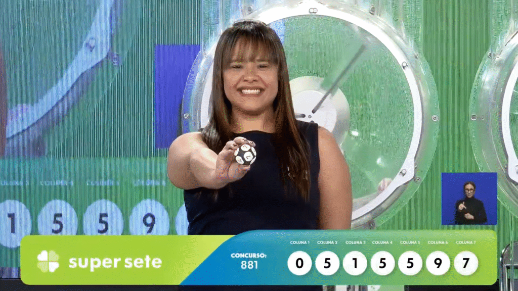 Confira o resultado do Super Sete 881 sorteado nesta segunda-feira (03). Veja as dezenas e saiba como resgatar seu prêmio.