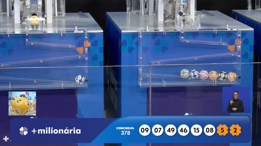 Confira o resultado da +Milionária 378 sorteada nesta quarta-feira (05). Veja as dezenas e saiba como resgatar seu prêmio.