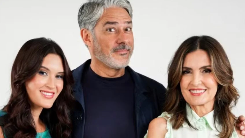 Fátima Bernardes grava podcast com William Bonner e Túlio Gadêlha rebate provocações