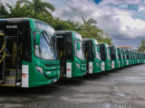 Novos ônibus equipados com ar-condicionado começam a circular em Salvador - Foto: Arisson Marinho/CORREIO