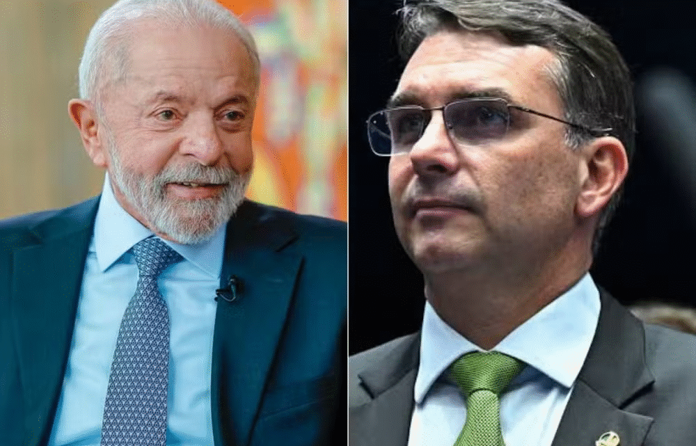 Pesquisa Datafolha aponta empate técnico entre Lula e Flávio Bolsonaro