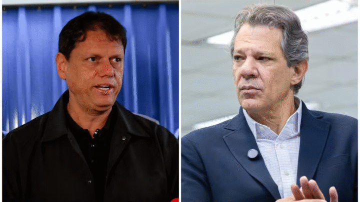 Quaest em SP: Tarcísio lidera com 44% e Haddad tem 24% das intenções de voto