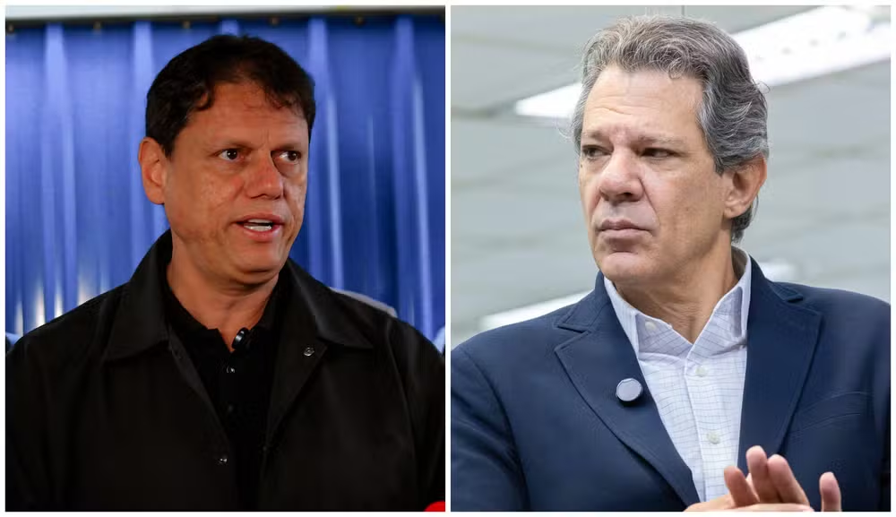 Quaest em SP: Tarcísio lidera com 44% e Haddad tem 24% das intenções de voto