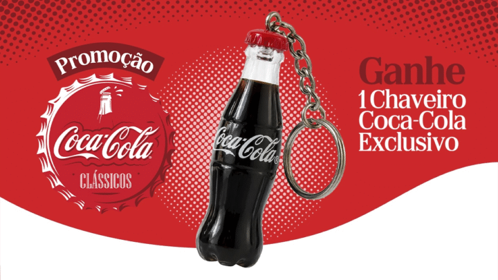 Promoção da Coca-Cola traz de volta os mini chaveiros em garrafa