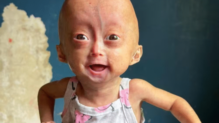 Morre aos 5 anos em Roraima uma das gêmeas com síndrome da velhice precoce