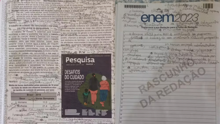O que zera a redação do Enem 2026? Entenda os critérios e as 5 competências do Inep
