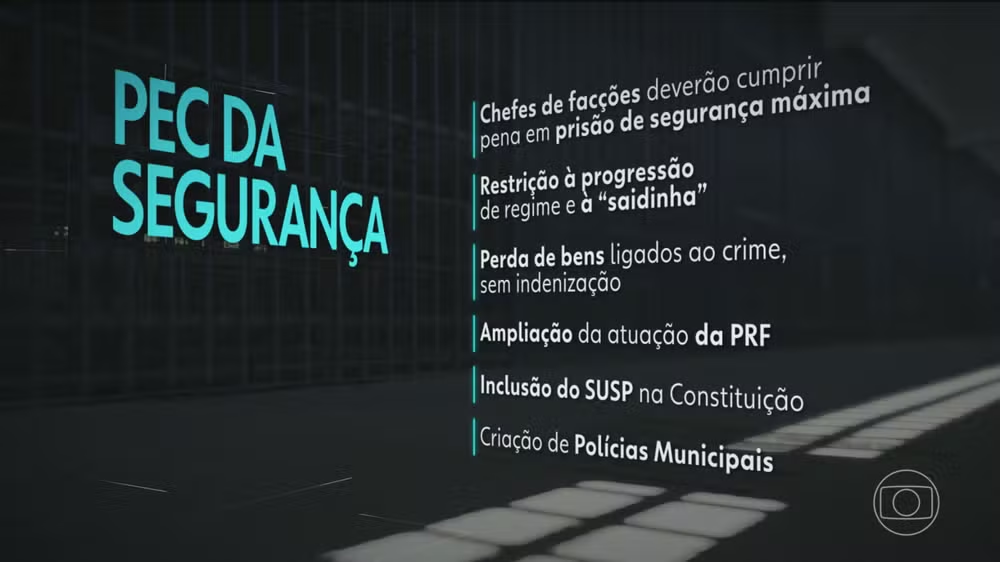 PEC da Segurança Pública é aprovada na CCJ e avança para votação no plenário do Senado