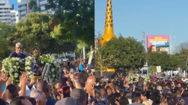 Imbuí reúne milhares de fiéis em celebração à padroeira Nossa Senhora Aparecida