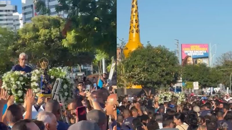 Imbuí reúne milhares de fiéis em celebração à padroeira Nossa Senhora Aparecida